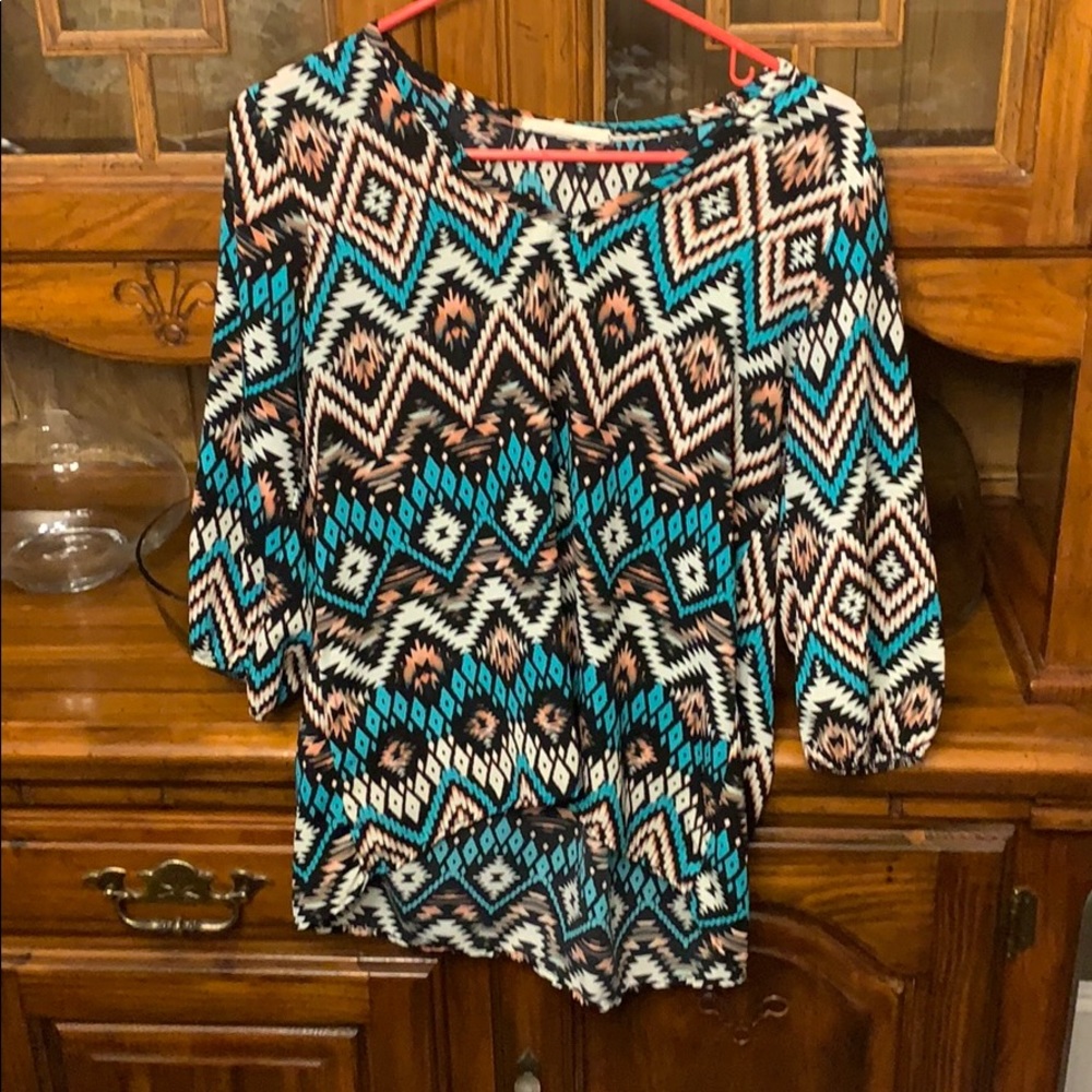 Women’s Pattern Blouse - Women Size Small